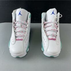Air Jordan 13 Retro White Soar Green Pink (GS)