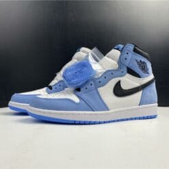 Air Jordan 1 Retro High White University Blue Black