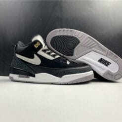 Air Jordan 3 Retro Tinker Black Cement Gold