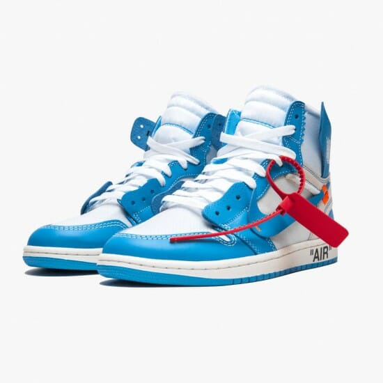 Air Jordan 1 Retro High Off-White University Blue