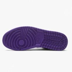 Air Jordan 1 Retro Low Court Purple Black-White