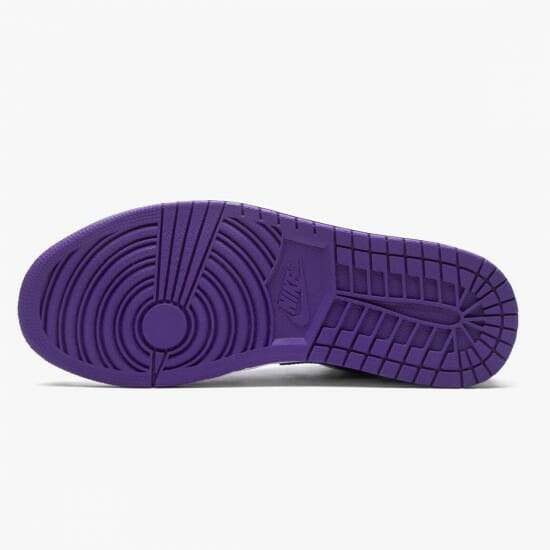 Air Jordan 1 Retro Low Court Purple Black-White
