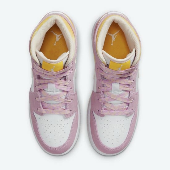 Air Jordan 1 Mid SE GS Arctic Pink - Image 3