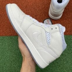 Air Jordan 1 Crystal Bottom Wave Nod Layer Leather