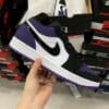 Air Jordan 1 Low Black Purple Grape