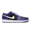 Air Jordan 1 Low Court Purple Black