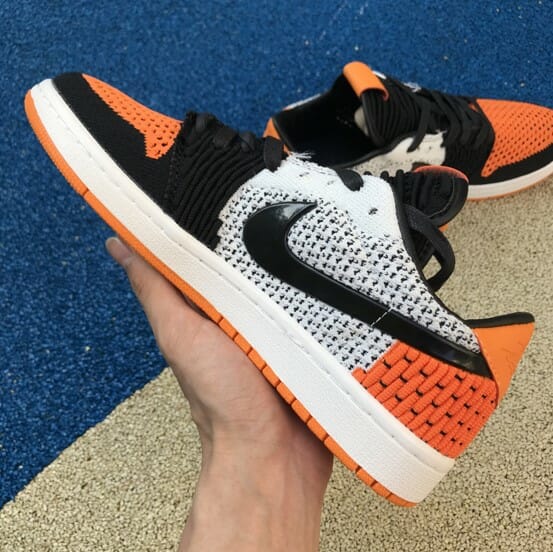 Air Jordan 1 Low Flyknit Buckle Braided