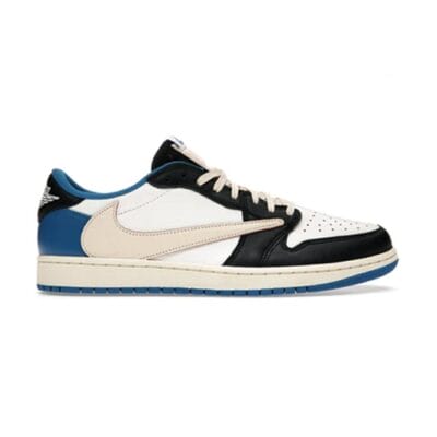 Air Jordan 1 Low Fragment and Travis Scott
