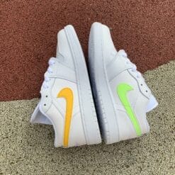 Air Jordan 1 Low GS Four-Color Mandarin Duck