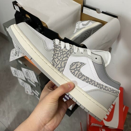 Air Jordan 1 Low PRM “Elephant Print”
