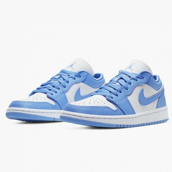 Air Jordan 1 Retro Low Unc University Blue White - Image 2