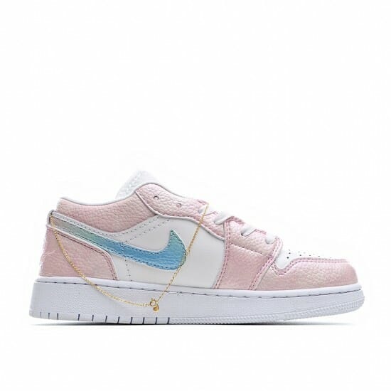 Air Jordan 1 Low White Pink - Image 3