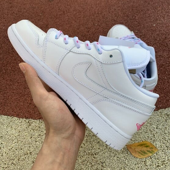 Air Jordan 1 Low White Pink Candy