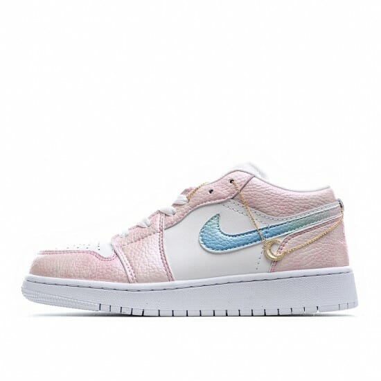 Air Jordan 1 Low White Pink
