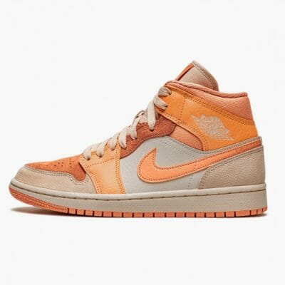 Air Jordan 1 Mid Apricot Orange