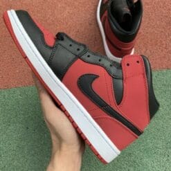 Air Jordan 1 Mid Black And Red