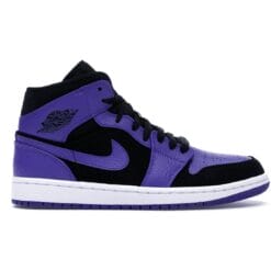 Air Jordan 1 Mid Black Dark Concord