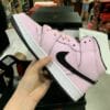 Air Jordan 1 Mid Black Pink