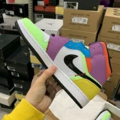 Air Jordan 1 Mid Candy Colorful
