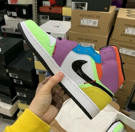 Air Jordan 1 Mid Candy Colorful