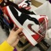 Air Jordan 1 Mid Christmas Red Plaid