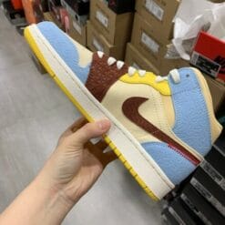 Air Jordan 1 Mid Fearless Maison African Style