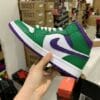 Air Jordan 1 Mid Hulk White Purple Green