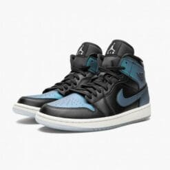 Air Jordan 1 Mid Iridescent Black