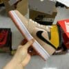 Air Jordan 1 Mid Light Pink Orange Milk Tea