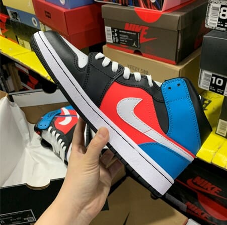 Air Jordan 1 Mid Multi Patent