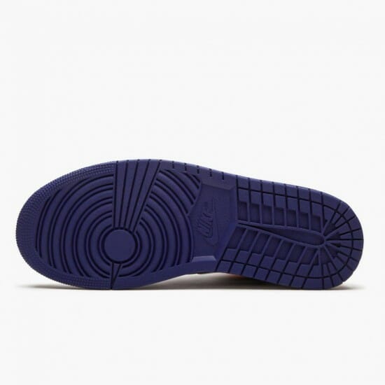 Air Jordan 1 Mid Royal Blue Laser Orange - Image 4