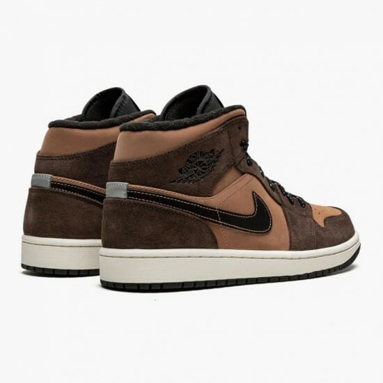 Air Jordan 1 Mid SE Dark Chocolate - Image 2