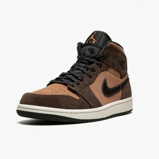 Air Jordan 1 Mid SE Dark Chocolate - Image 3