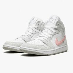 Alternative view of Air Jordan 1 Mid SE Light Iron Ore