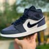 Air Jordan 1 Mid Sanded Purple Toe