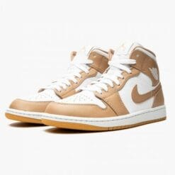 Alternative view of Air Jordan 1 Mid Tan Gum