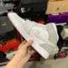Air Jordan 1 Mid Top White Black-Royal Blue