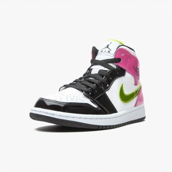 Air Jordan 1 Mid SE Cyber Active Fuchsia - Image 4