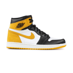 Air Jordan 1 Mid Yellow Toe Black