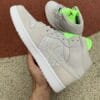 Air Jordan 1 Mid Zebra Pattern Gray Light