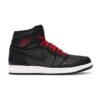 Air Jordan 1 Retro High Black Satin Gym Red
