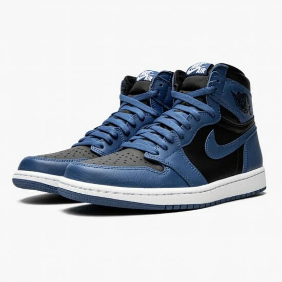 Air Jordan 1 Retro High OG Dark Marina Blue - Image 2