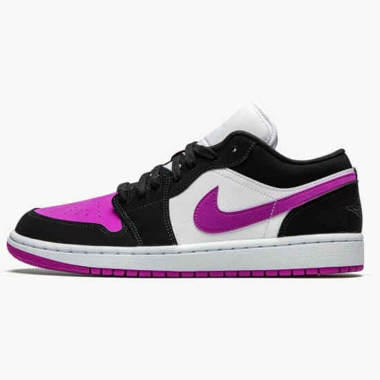 Air Jordan 1 Retro Low Black Cactus Flower
