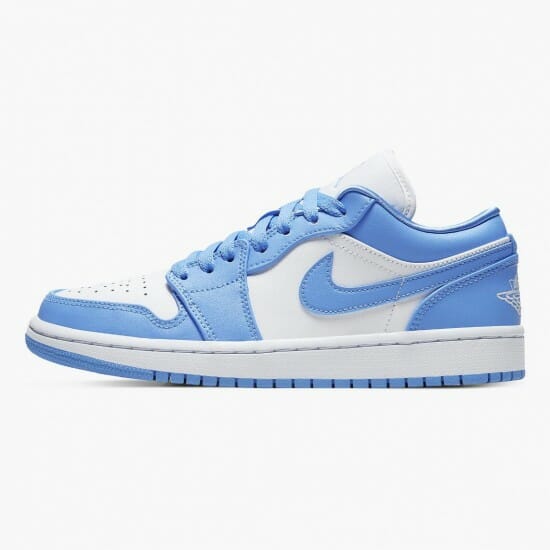 Air Jordan 1 Retro Low Unc University Blue White