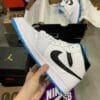 Air Jordan 1 White Blue Black