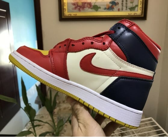 Air Jordan 1 Yellow Red