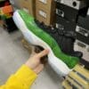 Air Jordan 11 Green Snakeskin