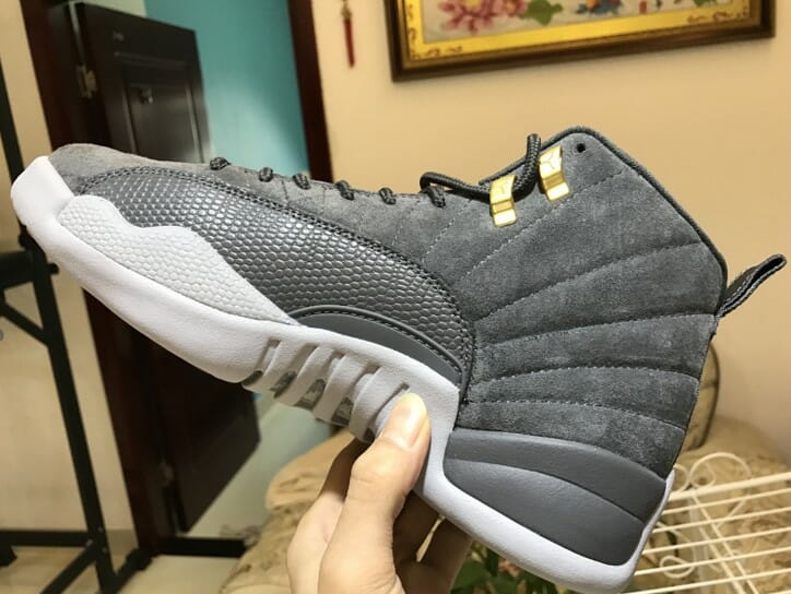 Air Jordan 12 Suede Dark Grey