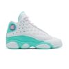 Air Jordan 13 Retro White Soar Green Pink (GS)
