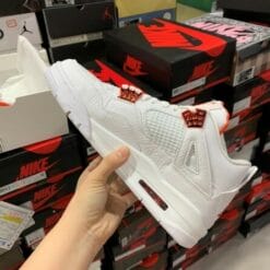 Air Jordan 4 Orange Metallic